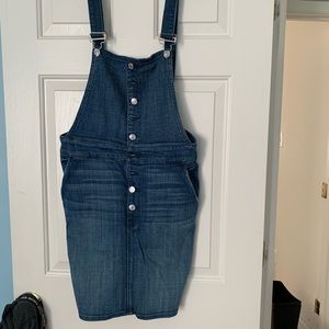 7FAM Jean skirt romper